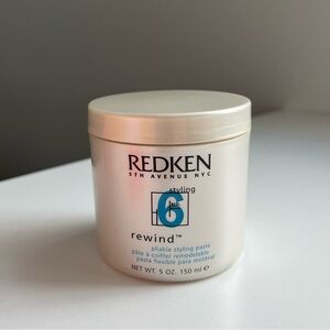 Redkin Rewind 6 Pliable Styling Paste 5oz (3/4 FULL)
